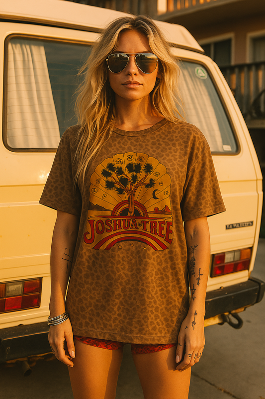 Joshua Tree Leopard Tee