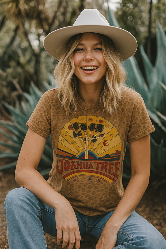 Joshua Tree Leopard Tee
