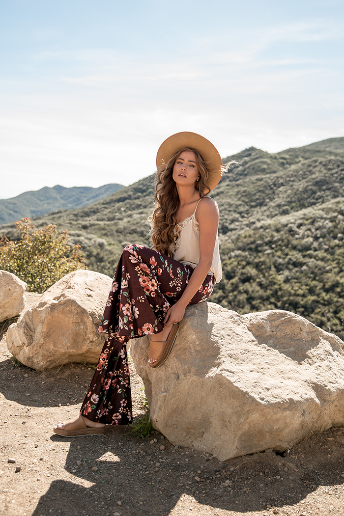 Sunset Rose Floral Bells