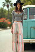Kinsey Tiered Palazzo Pants