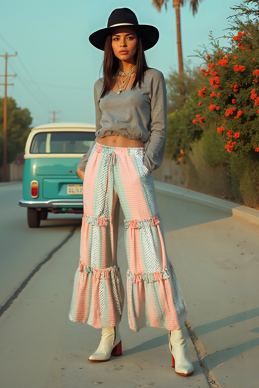 Kinsey Tiered Palazzo Pants