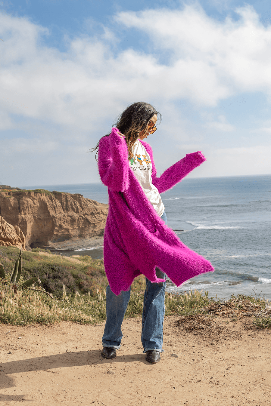 Kira Soho Lilac Cardigan