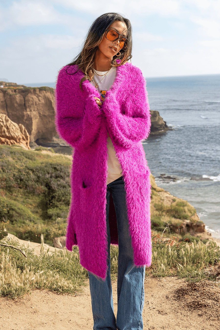 Kira Soho Lilac Cardigan