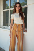 Kira Stripe Wide Leg