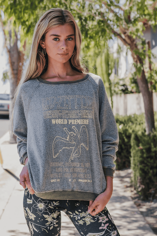 Led Zeppelin Plush Crewneck