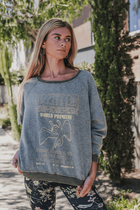 Led Zeppelin Plush Crewneck