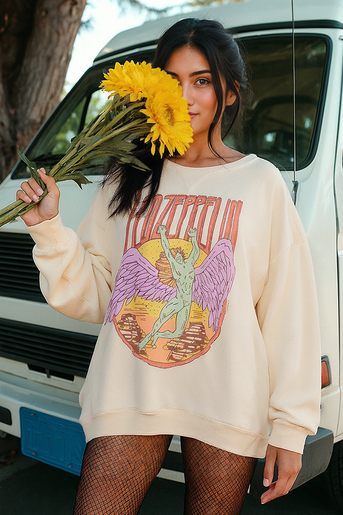 Led Zeppelin Sage Swan Sweatshirt
