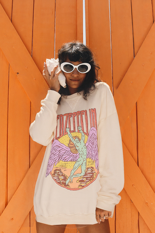 Led Zeppelin Sage Swan Sweatshirt