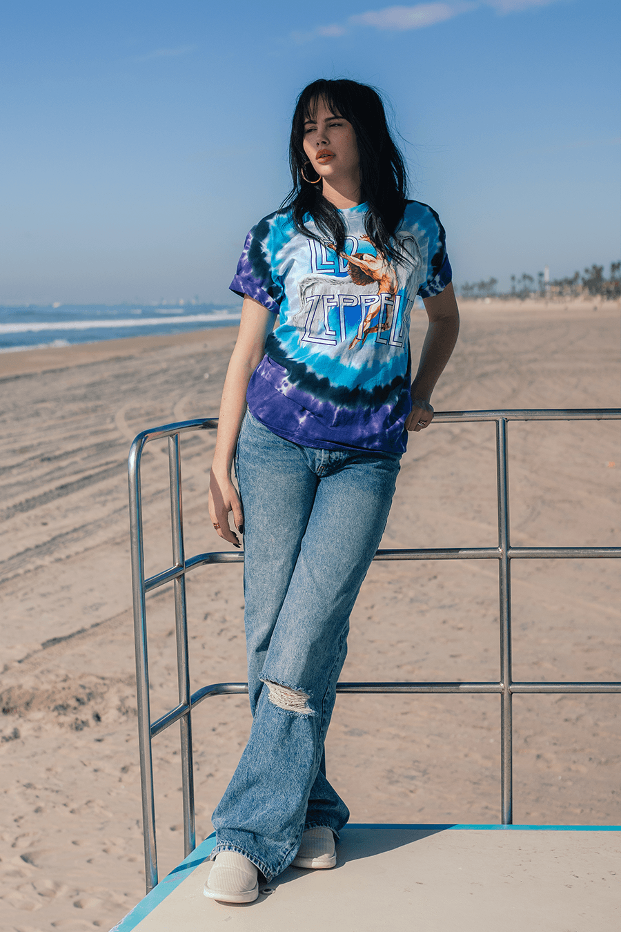 Zeppelin Swan Song Tie Dye Tee - Life Clothing Co