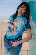 Zeppelin Swan Song Tie Dye Tee - Life Clothing Co