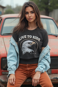 Live to Ride Raglan