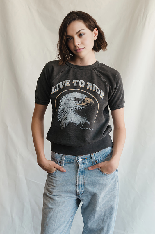 Live to Ride Raglan