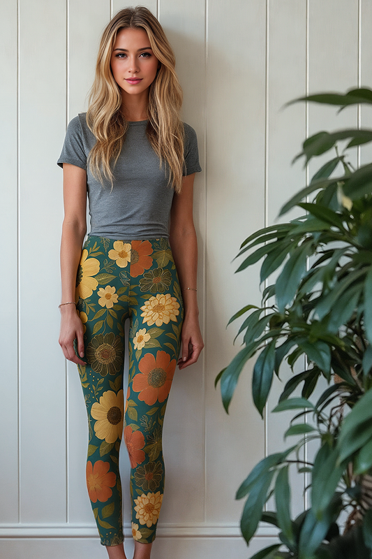 Melanie Floral Liv Leggings