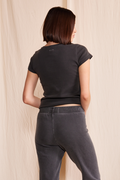 Micro Rib Baby Tee