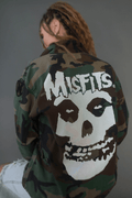 Misfits Vintage Camo Army Jacket - Life Clothing Co