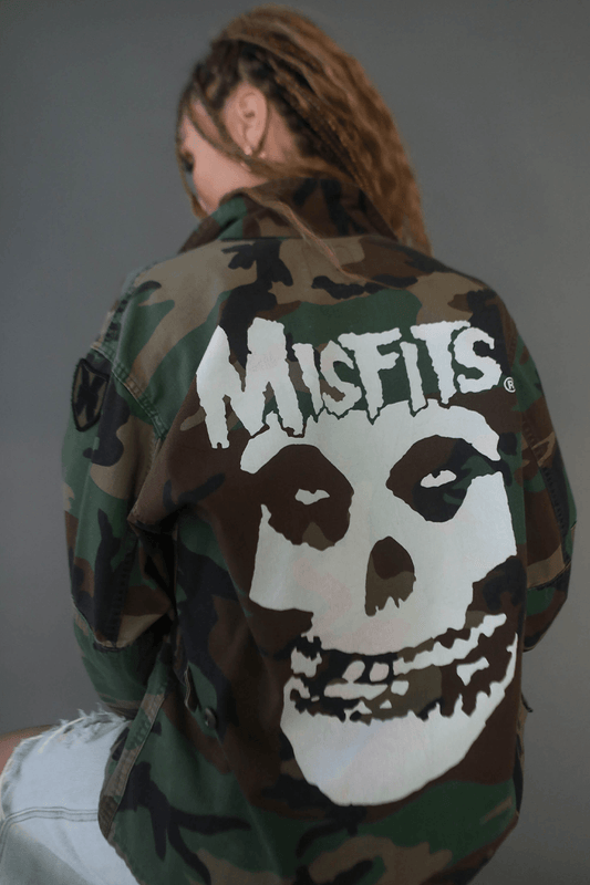 Misfits Vintage Camo Army Jacket - Life Clothing Co