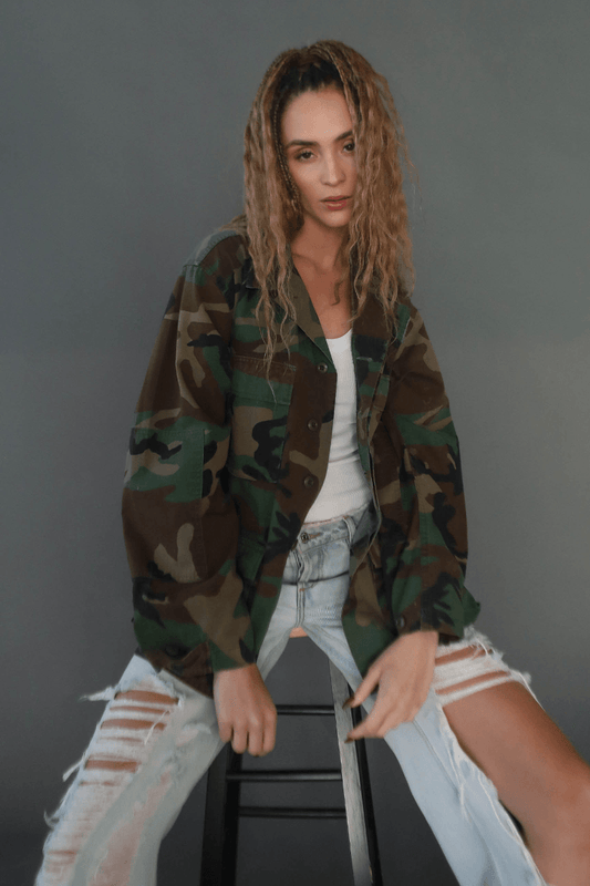 Misfits Vintage Camo Army Jacket - Life Clothing Co