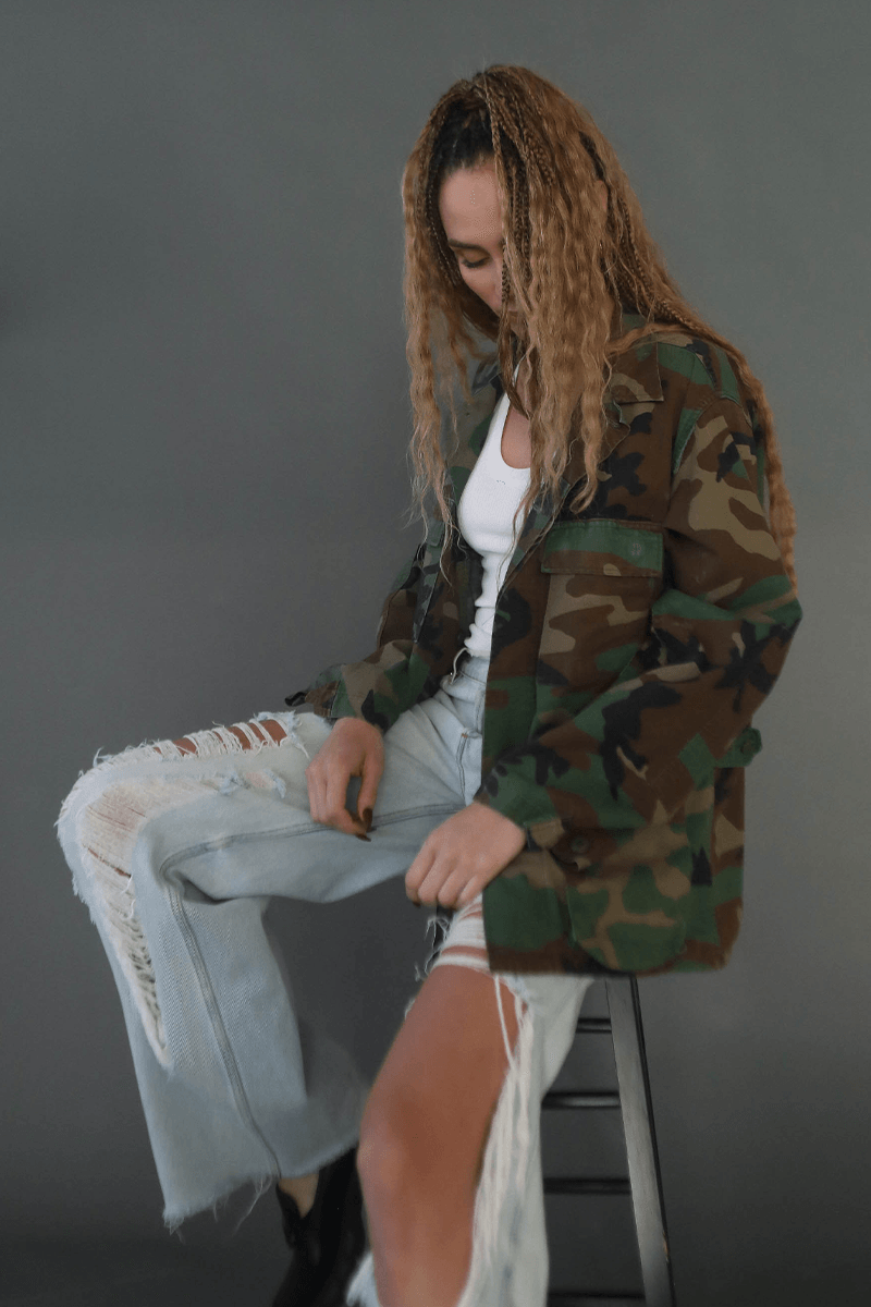 Misfits Vintage Camo Army Jacket - Life Clothing Co