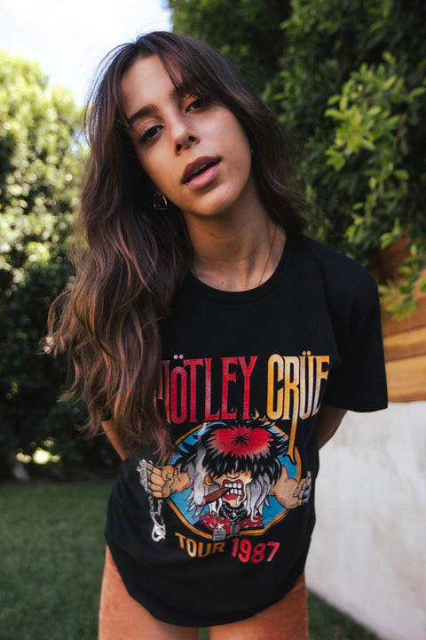 Motley Crue 1987 Vintage Tee Life Clothing Co