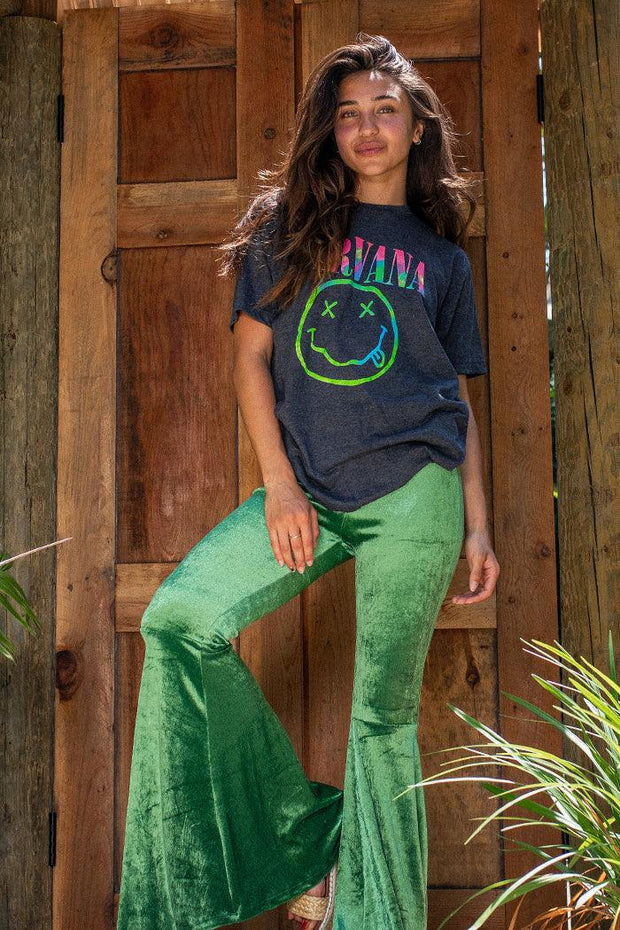 Nirvana Happy Smile Vintage Tee - Life Clothing Co