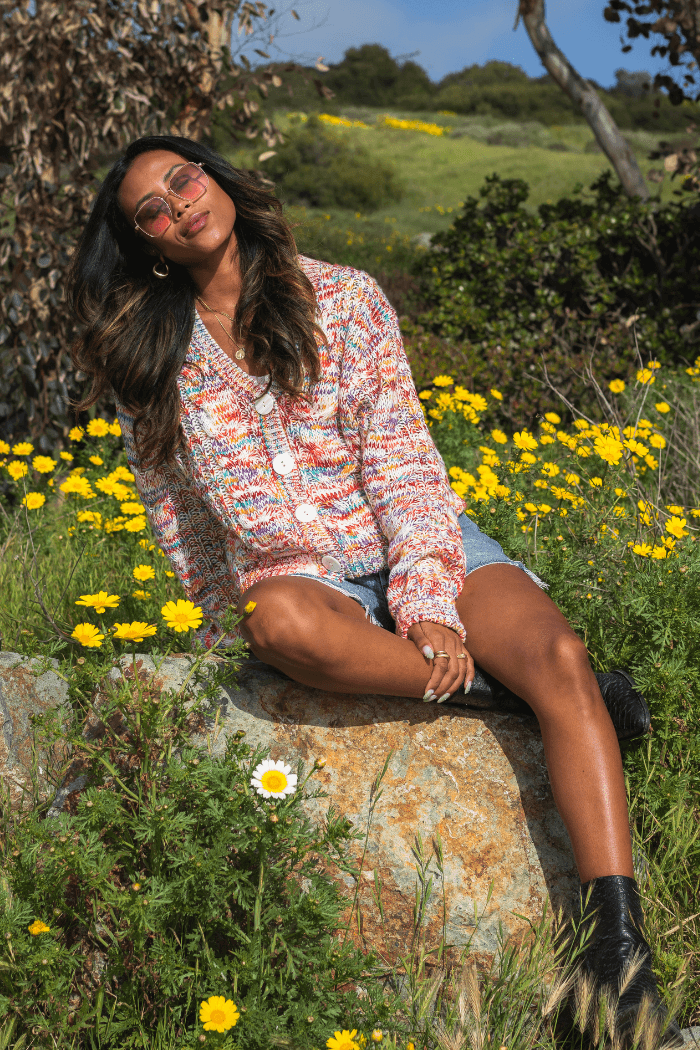Love Peace Cardigan - Life Clothing Co