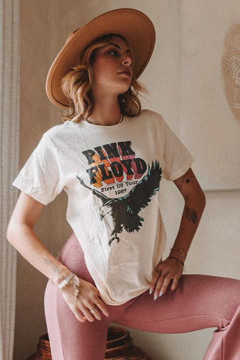 Pink Floyd First US Tour Vintage Tee - Life Clothing Co