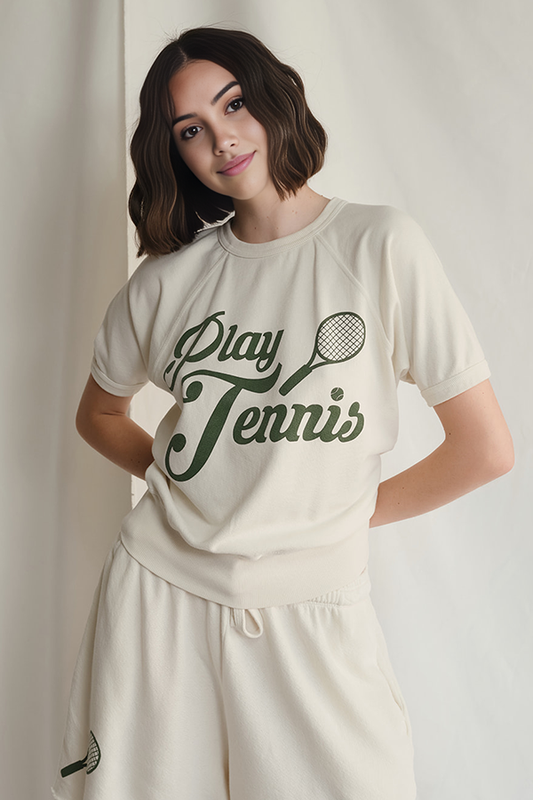 Play Tennis Raglan