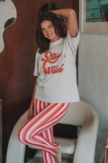 Red Trousdale Striped Pant - Life Clothing Co