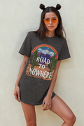 Road To Nowhere Leopard Tee