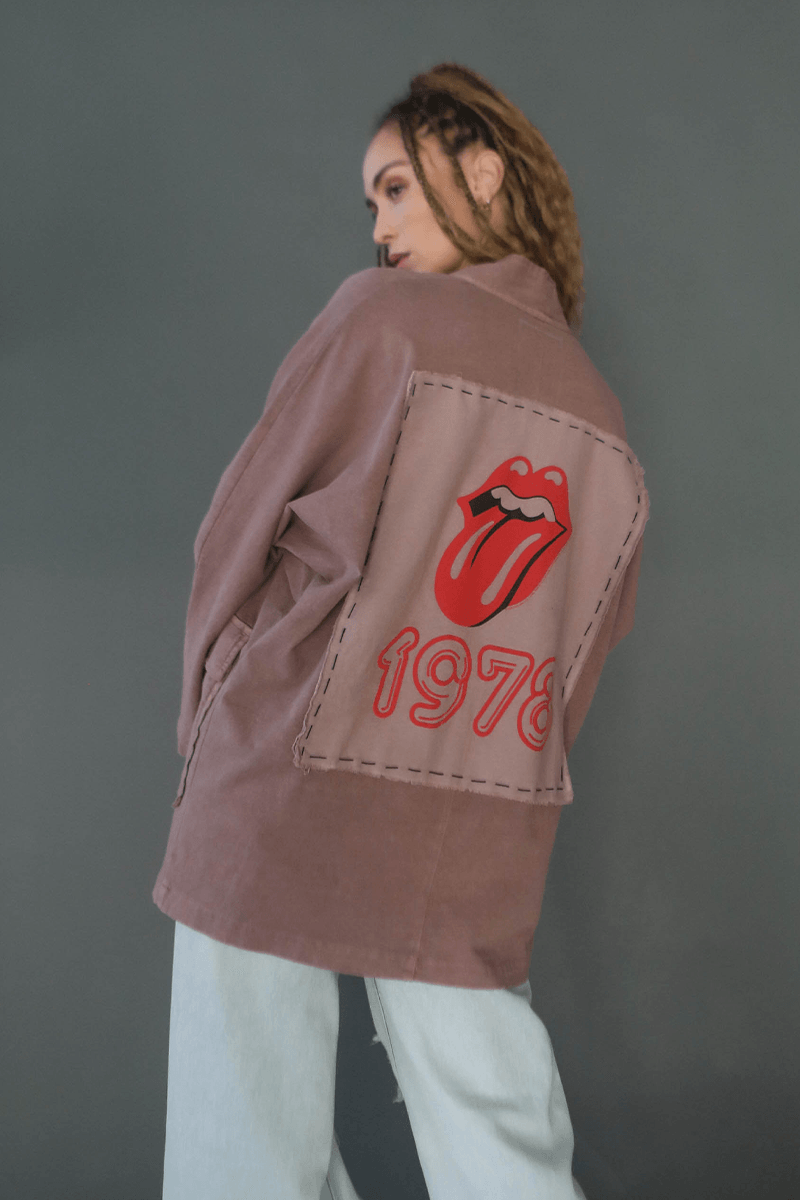 Rolling Stones 1978 Kimono - Life Clothing Co