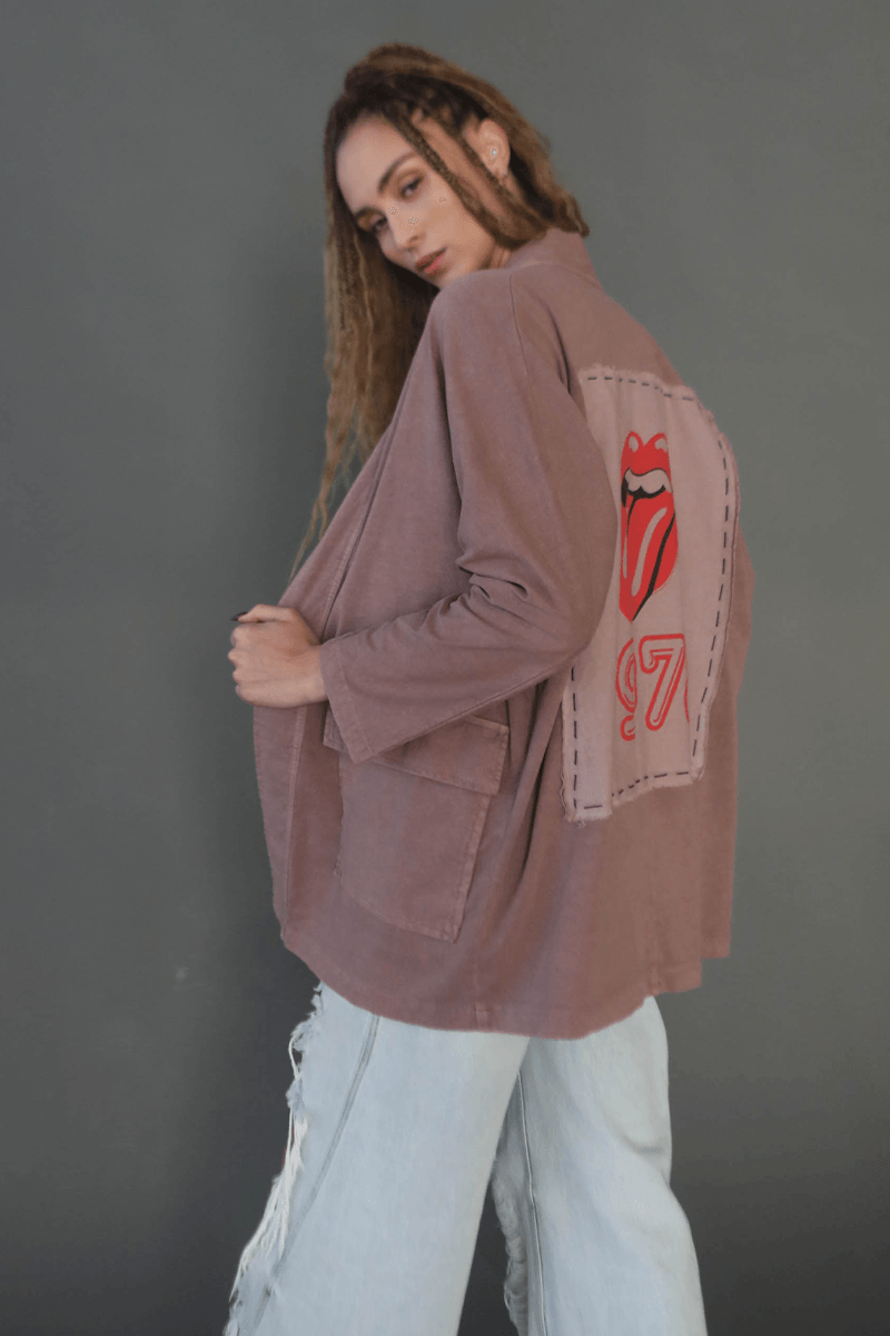 Rolling Stones 1978 Kimono - Life Clothing Co