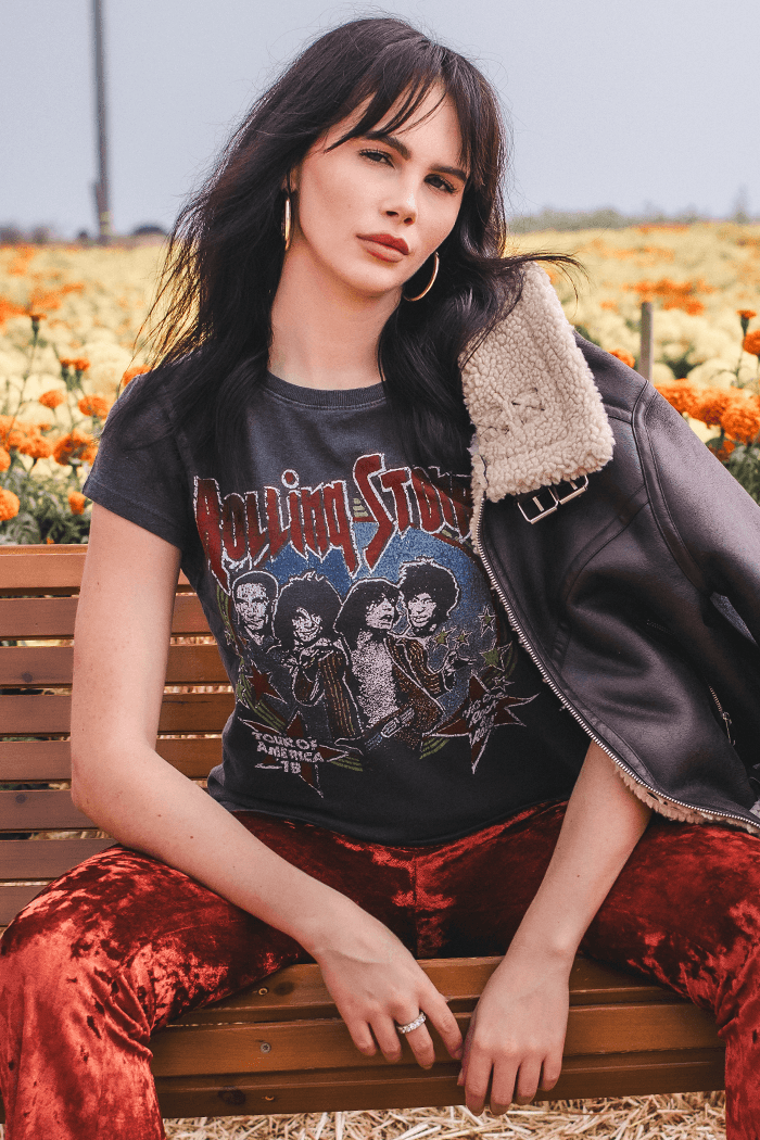 Rolling Stones 1978 Shrunken Tee - Life Clothing Co