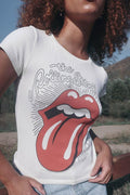 Rolling Stones Ruby Tuesday Baby Tee - Life Clothing Co