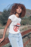 Rolling Stones Ruby Tuesday Baby Tee - Life Clothing Co