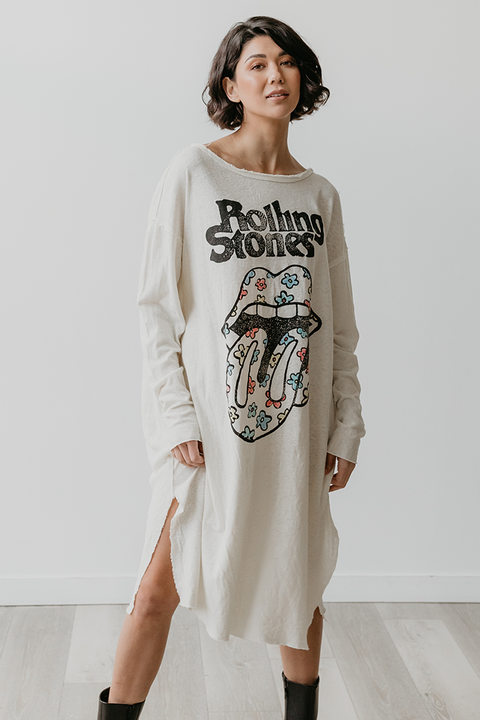 Rolling Stones Flower Power Dress