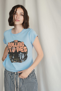Rolling Stones Sky Baby Tee