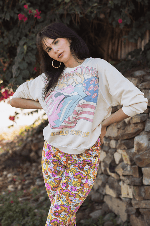 Rolling Stones Steel Wheels Sweatshirt