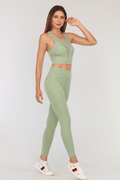 Skies High-Waisted Leggings - Life Clothing Co