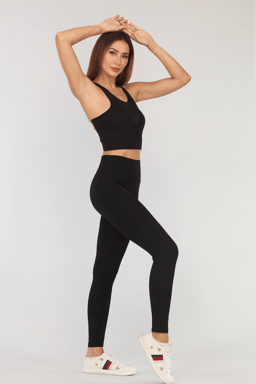 Skies High-Waisted Leggings - Life Clothing Co