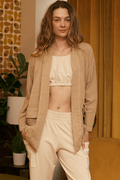 Sand Joni Cardigan - Life Clothing Co