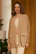 Sand Joni Cardigan - Life Clothing Co