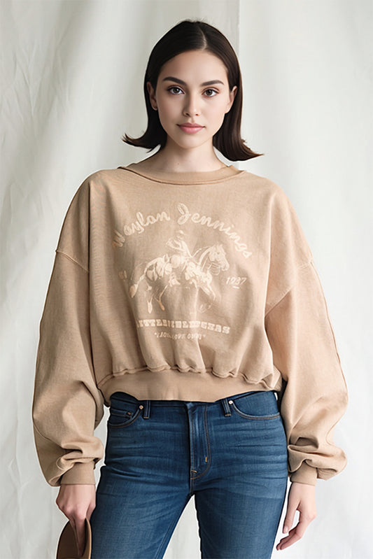 Waylon Jennings Hometown Sweatshirt