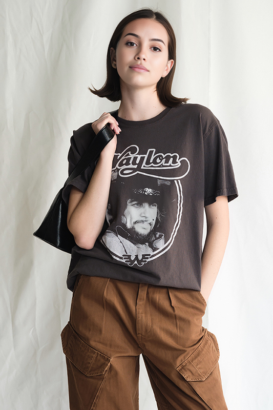 Waylon Jennings Portrait Tee