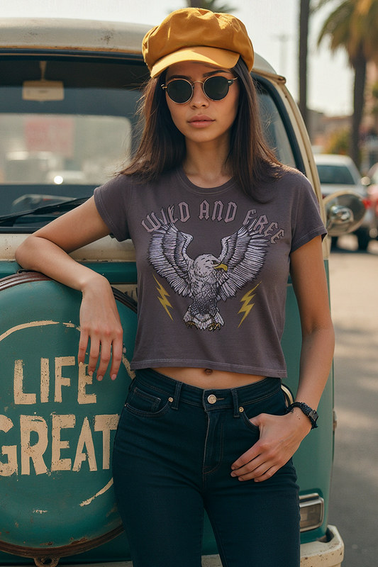 Wild and Free Baby Tee