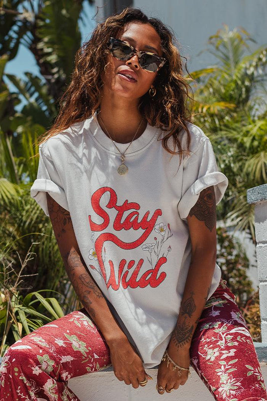 Wild Flowers Alpine Tee - Life Clothing Co