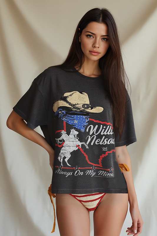 Willie Nelson On My Mind Tee