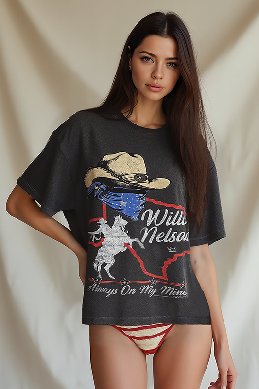 Willie Nelson On My Mind Tee