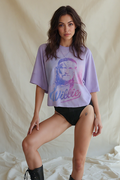 Willie Nelson Purple Sky Tee