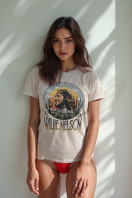 Willie Nelson Riders in the Sky Tee