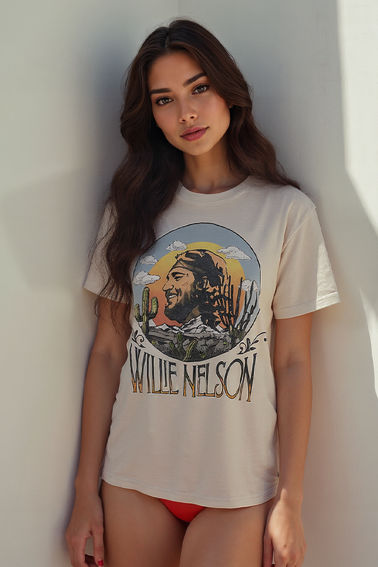 Willie Nelson Riders in the Sky Tee
